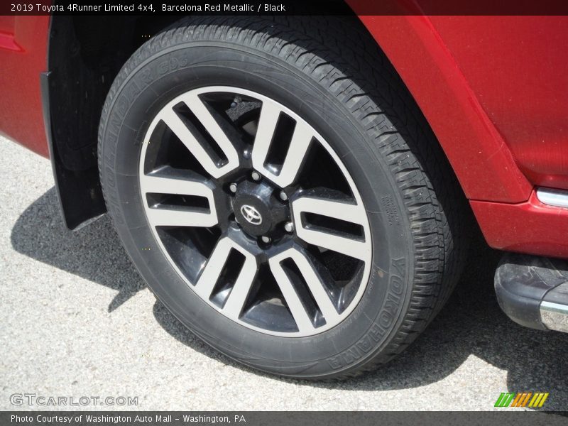 Barcelona Red Metallic / Black 2019 Toyota 4Runner Limited 4x4