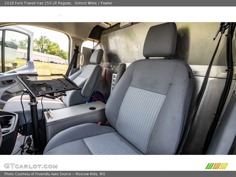 Front Seat of 2018 Transit Van 250 LR Regular