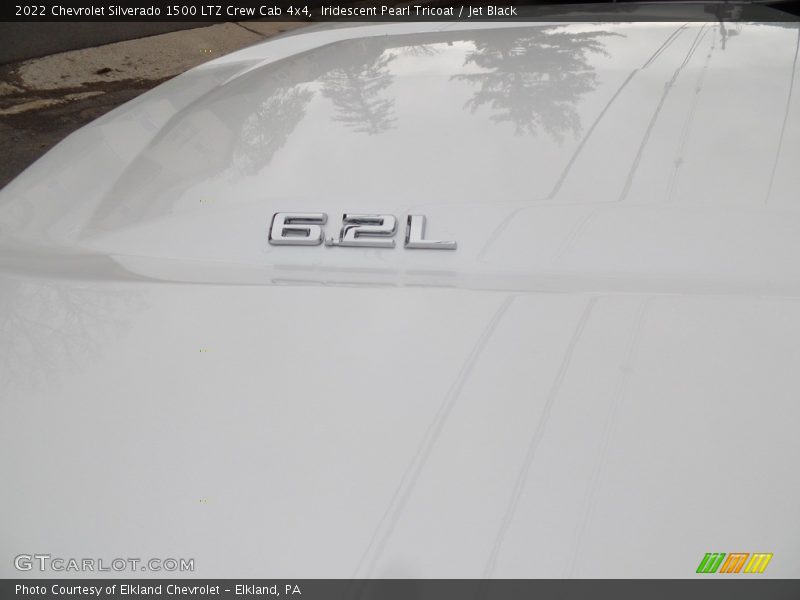 Iridescent Pearl Tricoat / Jet Black 2022 Chevrolet Silverado 1500 LTZ Crew Cab 4x4
