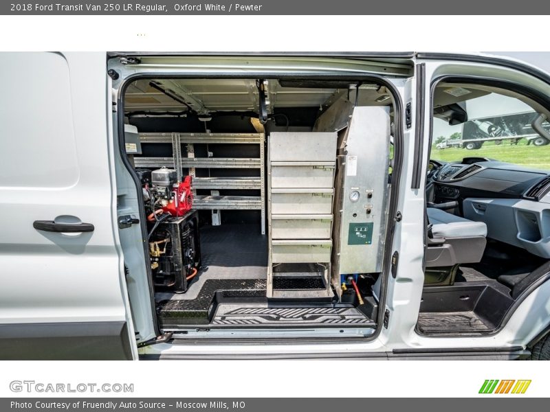 Oxford White / Pewter 2018 Ford Transit Van 250 LR Regular