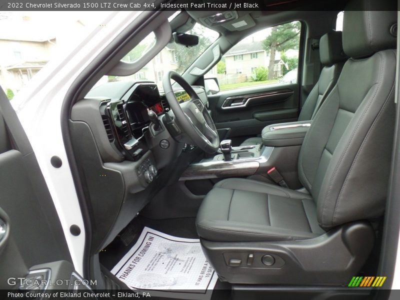 Iridescent Pearl Tricoat / Jet Black 2022 Chevrolet Silverado 1500 LTZ Crew Cab 4x4