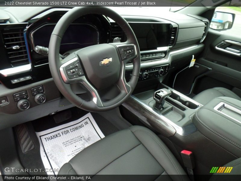 Iridescent Pearl Tricoat / Jet Black 2022 Chevrolet Silverado 1500 LTZ Crew Cab 4x4