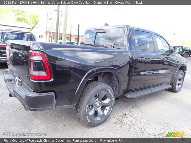 Diamond Black Crystal Pearl / Black 2022 Ram 1500 Big Horn Built-to-Serve Edition Crew Cab 4x4