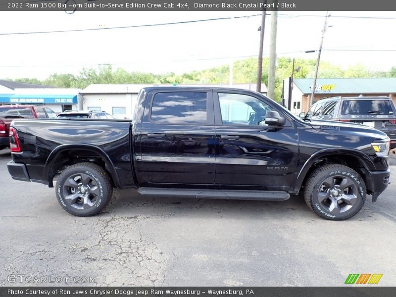 Diamond Black Crystal Pearl / Black 2022 Ram 1500 Big Horn Built-to-Serve Edition Crew Cab 4x4