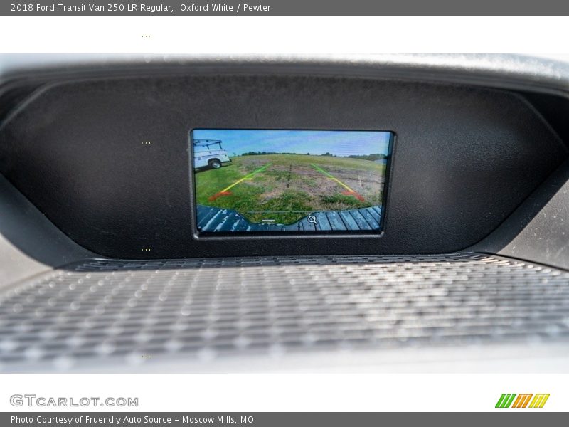 Oxford White / Pewter 2018 Ford Transit Van 250 LR Regular