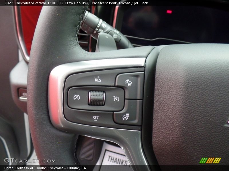 Iridescent Pearl Tricoat / Jet Black 2022 Chevrolet Silverado 1500 LTZ Crew Cab 4x4