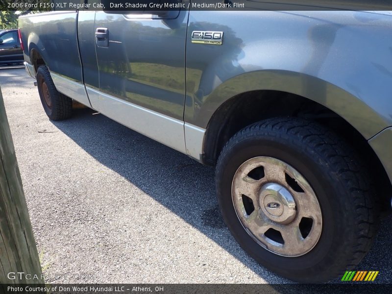 Dark Shadow Grey Metallic / Medium/Dark Flint 2006 Ford F150 XLT Regular Cab