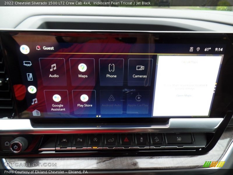 Iridescent Pearl Tricoat / Jet Black 2022 Chevrolet Silverado 1500 LTZ Crew Cab 4x4