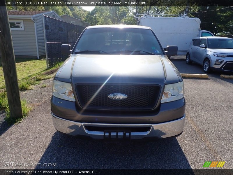 Dark Shadow Grey Metallic / Medium/Dark Flint 2006 Ford F150 XLT Regular Cab