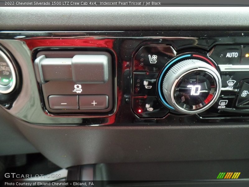 Iridescent Pearl Tricoat / Jet Black 2022 Chevrolet Silverado 1500 LTZ Crew Cab 4x4