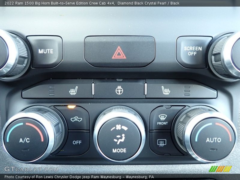 Diamond Black Crystal Pearl / Black 2022 Ram 1500 Big Horn Built-to-Serve Edition Crew Cab 4x4
