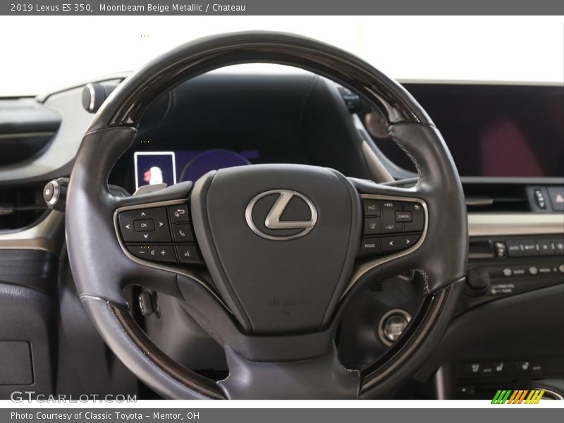 Moonbeam Beige Metallic / Chateau 2019 Lexus ES 350