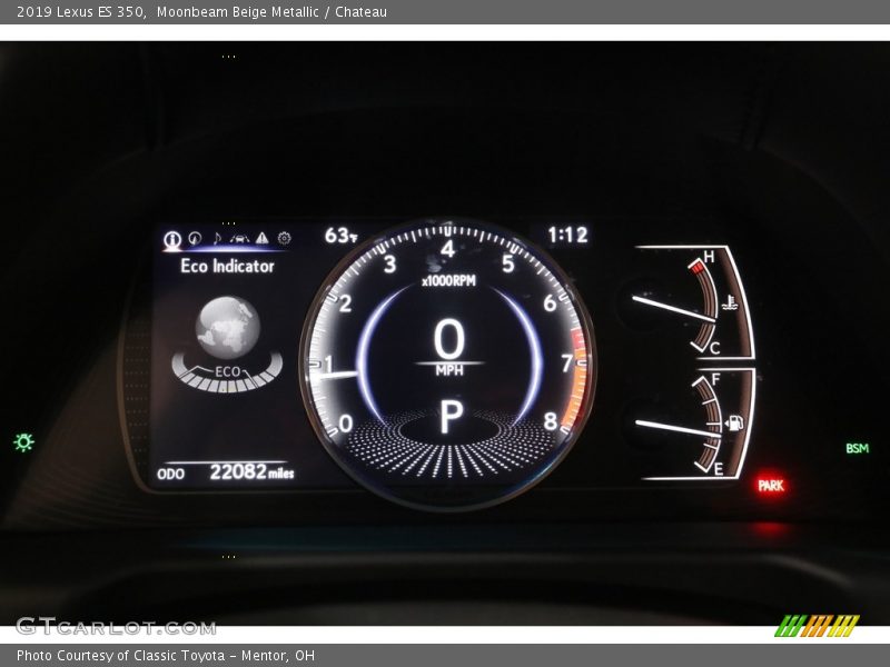 Moonbeam Beige Metallic / Chateau 2019 Lexus ES 350