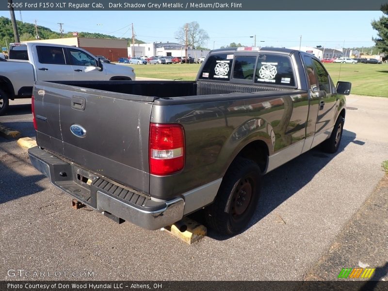 Dark Shadow Grey Metallic / Medium/Dark Flint 2006 Ford F150 XLT Regular Cab
