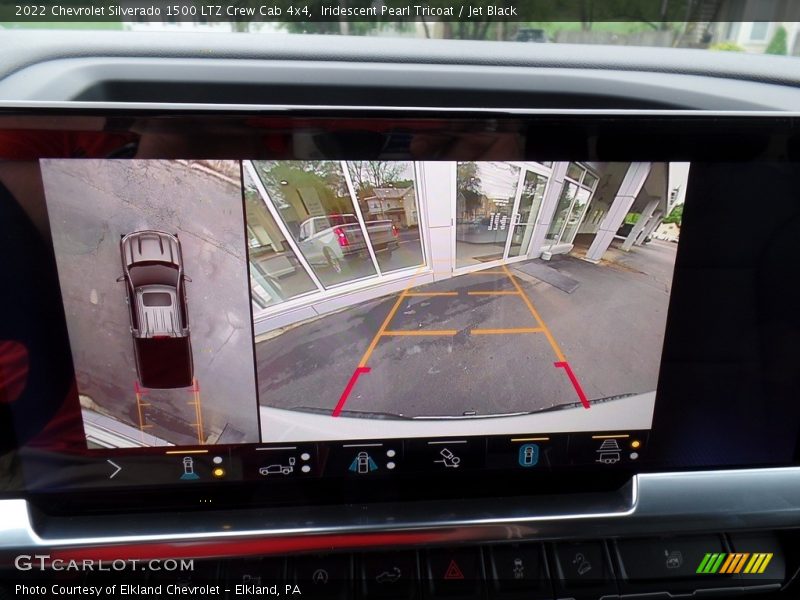 Iridescent Pearl Tricoat / Jet Black 2022 Chevrolet Silverado 1500 LTZ Crew Cab 4x4