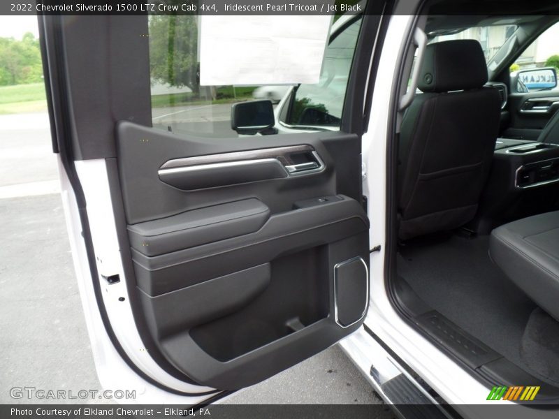 Iridescent Pearl Tricoat / Jet Black 2022 Chevrolet Silverado 1500 LTZ Crew Cab 4x4