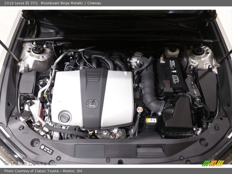 Moonbeam Beige Metallic / Chateau 2019 Lexus ES 350