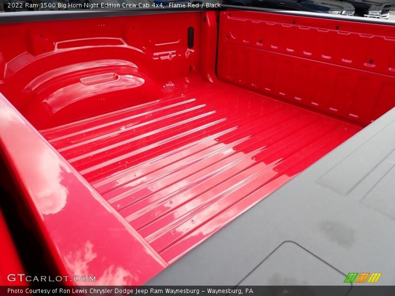 Flame Red / Black 2022 Ram 1500 Big Horn Night Edition Crew Cab 4x4