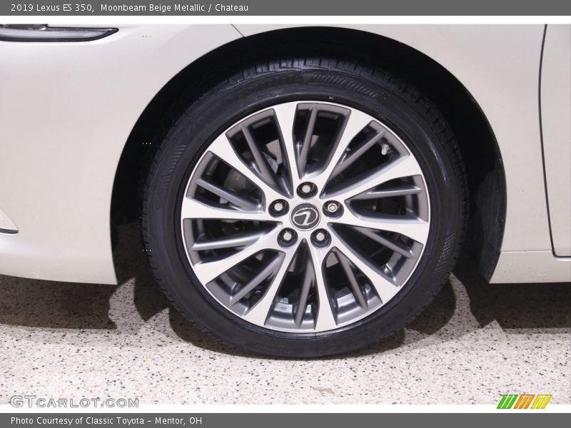 Moonbeam Beige Metallic / Chateau 2019 Lexus ES 350