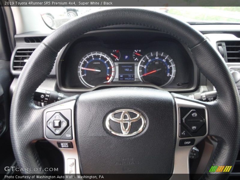 Super White / Black 2019 Toyota 4Runner SR5 Premium 4x4