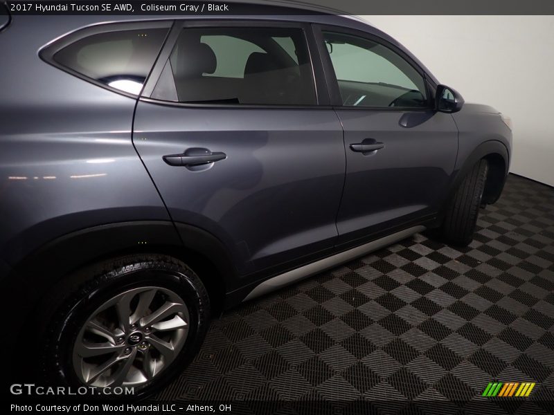 Coliseum Gray / Black 2017 Hyundai Tucson SE AWD