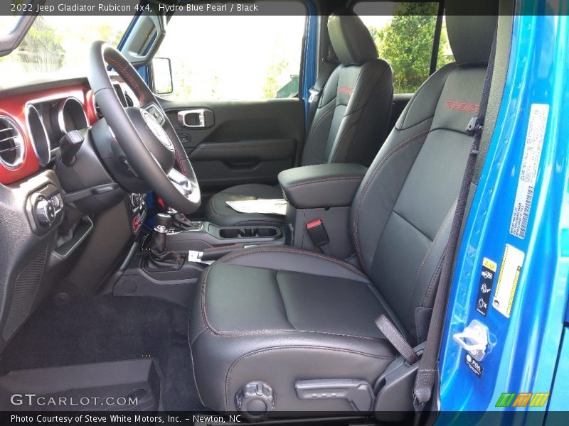 Front Seat of 2022 Gladiator Rubicon 4x4