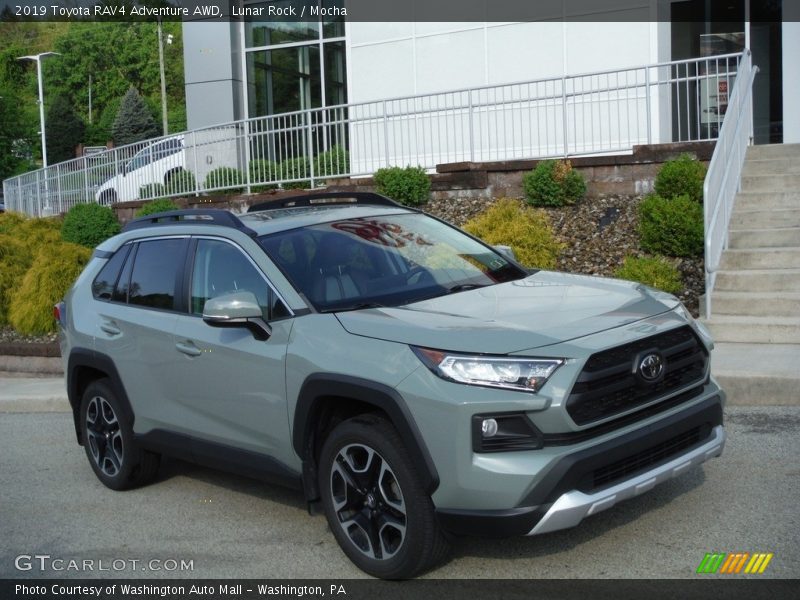 Lunar Rock / Mocha 2019 Toyota RAV4 Adventure AWD