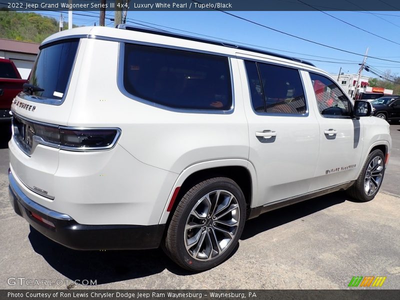 Luxury White Pearl / Tupelo/Black 2022 Jeep Grand Wagoneer Series III 4x4