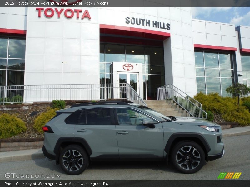 Lunar Rock / Mocha 2019 Toyota RAV4 Adventure AWD