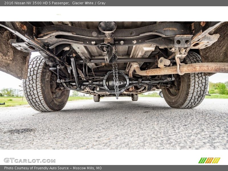 Undercarriage of 2016 NV 3500 HD S Passenger
