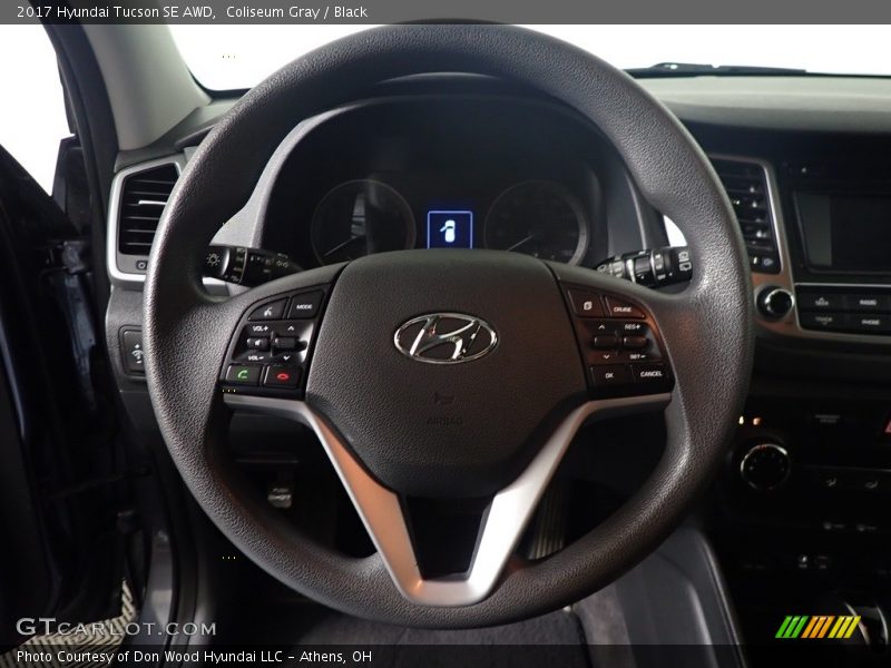 Coliseum Gray / Black 2017 Hyundai Tucson SE AWD
