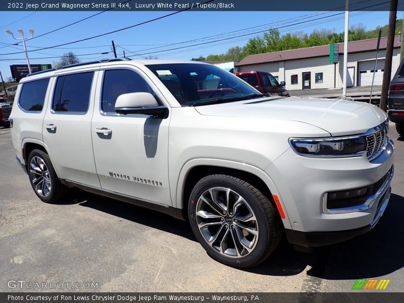 Luxury White Pearl / Tupelo/Black 2022 Jeep Grand Wagoneer Series III 4x4