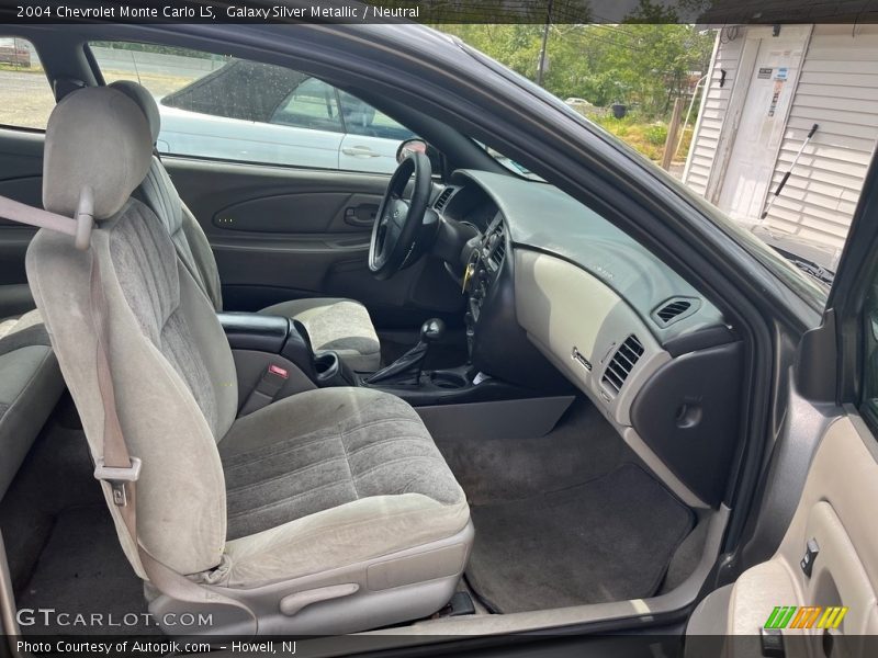 Galaxy Silver Metallic / Neutral 2004 Chevrolet Monte Carlo LS