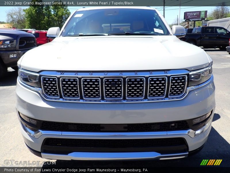 Luxury White Pearl / Tupelo/Black 2022 Jeep Grand Wagoneer Series III 4x4