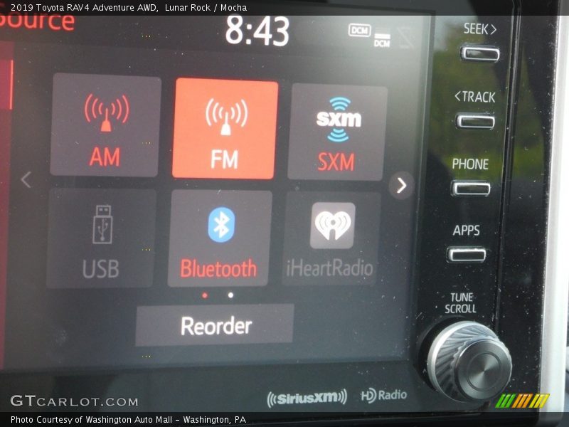 Lunar Rock / Mocha 2019 Toyota RAV4 Adventure AWD
