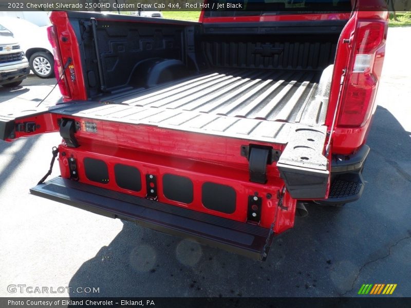 Red Hot / Jet Black 2022 Chevrolet Silverado 2500HD Custom Crew Cab 4x4