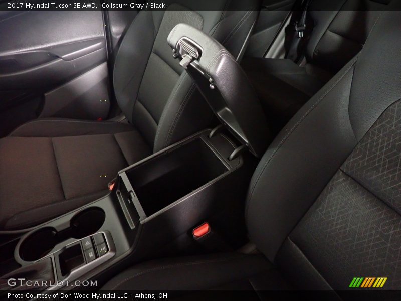 Coliseum Gray / Black 2017 Hyundai Tucson SE AWD