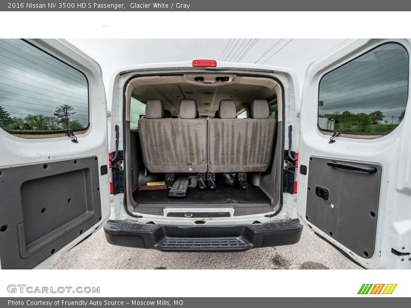 Glacier White / Gray 2016 Nissan NV 3500 HD S Passenger
