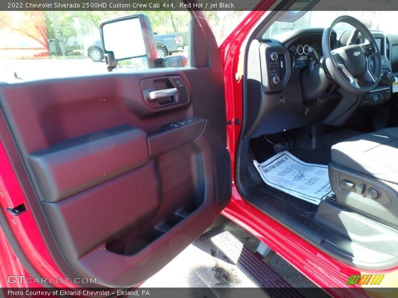 Door Panel of 2022 Silverado 2500HD Custom Crew Cab 4x4