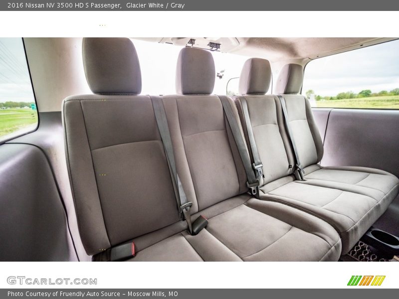 Glacier White / Gray 2016 Nissan NV 3500 HD S Passenger