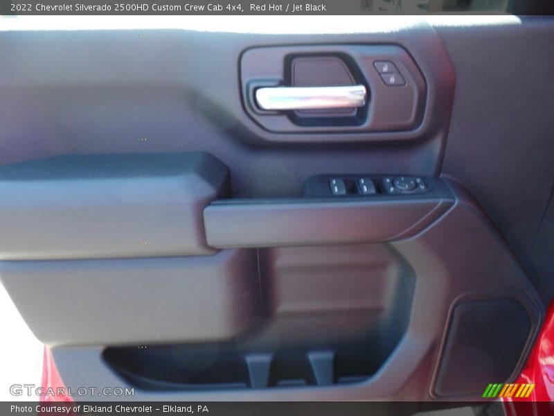 Door Panel of 2022 Silverado 2500HD Custom Crew Cab 4x4