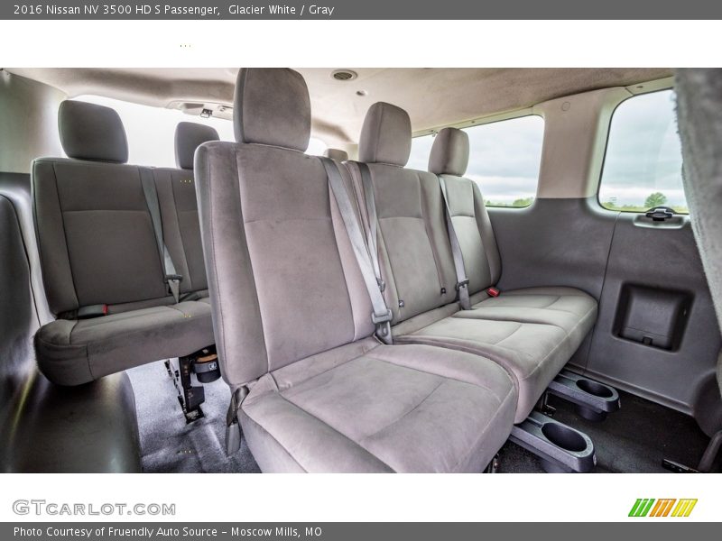 Glacier White / Gray 2016 Nissan NV 3500 HD S Passenger