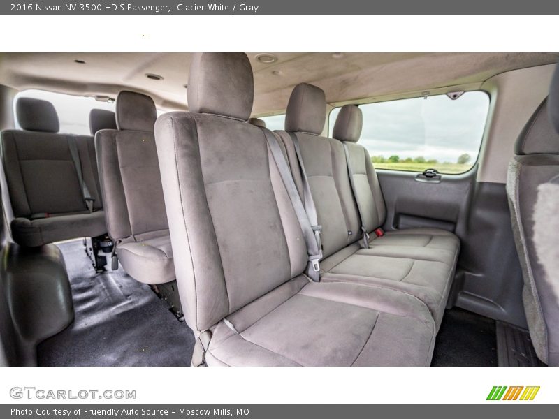 Glacier White / Gray 2016 Nissan NV 3500 HD S Passenger