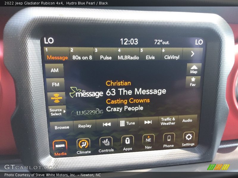 Audio System of 2022 Gladiator Rubicon 4x4