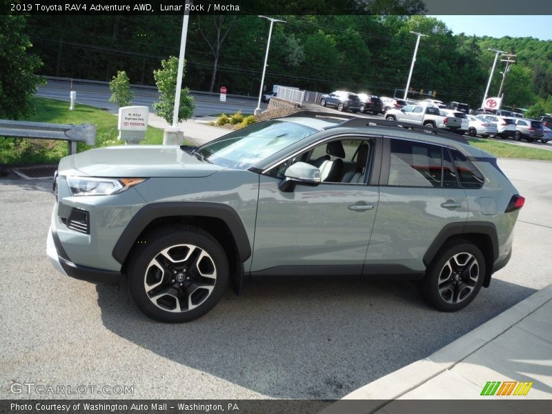 Lunar Rock / Mocha 2019 Toyota RAV4 Adventure AWD