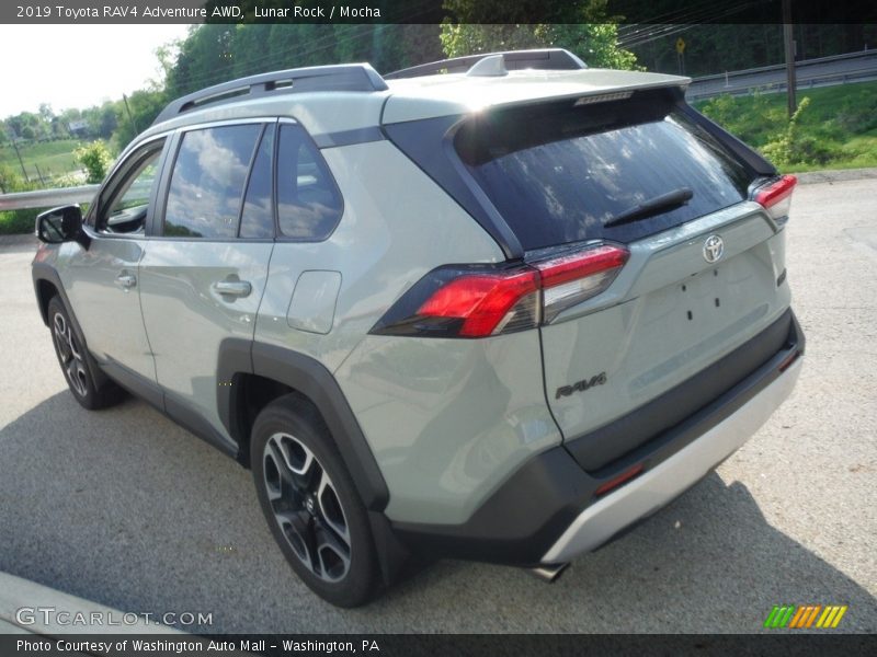 Lunar Rock / Mocha 2019 Toyota RAV4 Adventure AWD
