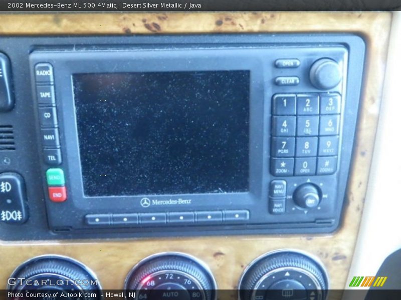 Desert Silver Metallic / Java 2002 Mercedes-Benz ML 500 4Matic