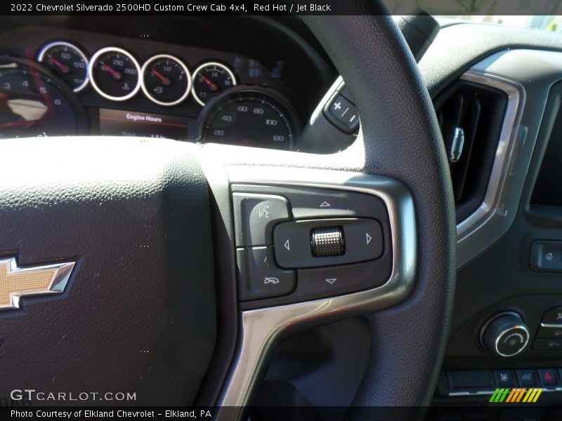  2022 Silverado 2500HD Custom Crew Cab 4x4 Steering Wheel
