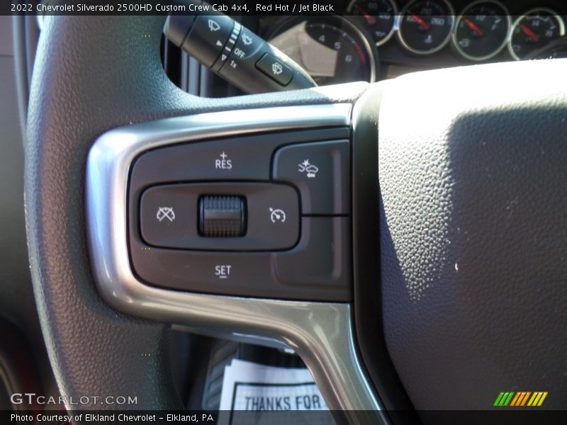  2022 Silverado 2500HD Custom Crew Cab 4x4 Steering Wheel
