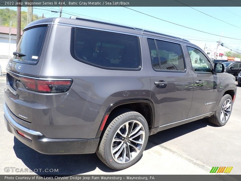 Baltic Gray Metallic / Sea Salt/Black 2022 Jeep Wagoneer Series III 4x4